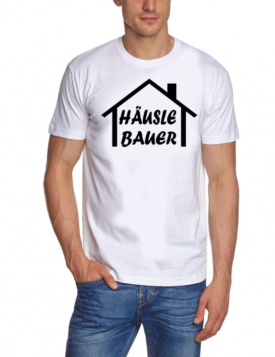 HÄUSLEBAUER - BAUHERR T-Shirt  S M L XL 2XL 3XL 4XL 5XL