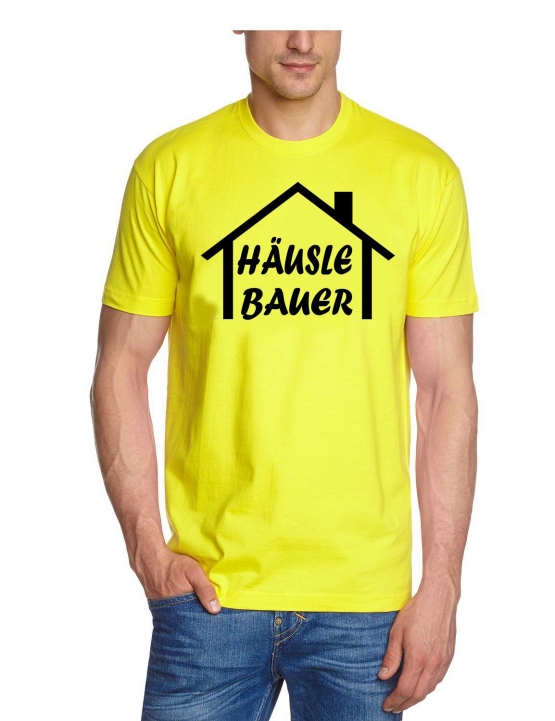 HÄUSLEBAUER - BAUHERR T-Shirt  S M L XL 2XL 3XL 4XL 5XL