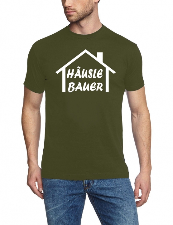 HÄUSLEBAUER - BAUHERR T-Shirt  S M L XL 2XL 3XL 4XL 5XL