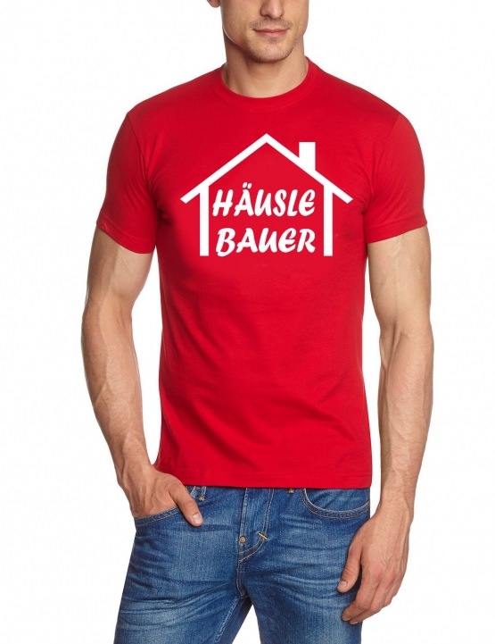 HÄUSLEBAUER - BAUHERR T-Shirt  S M L XL 2XL 3XL 4XL 5XL