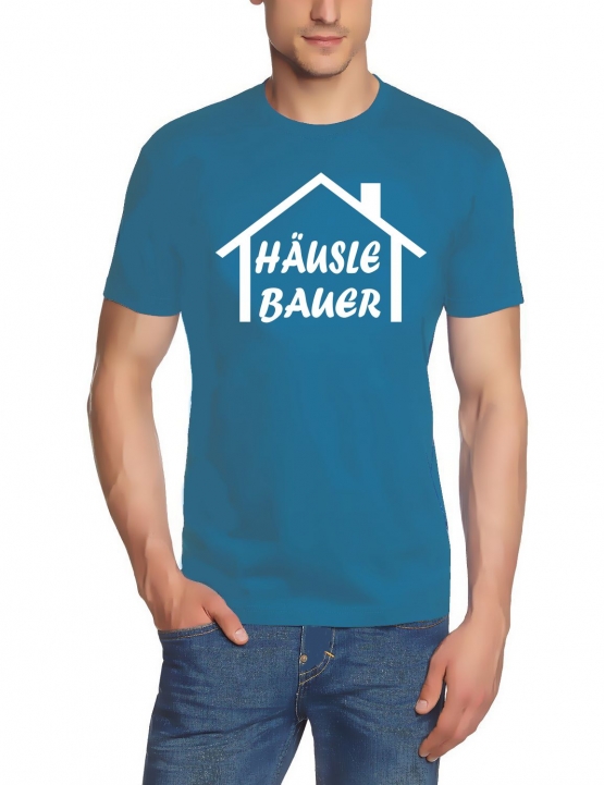 HÄUSLEBAUER - BAUHERR T-Shirt  S M L XL 2XL 3XL 4XL 5XL