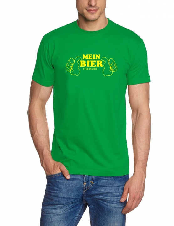 Mein Bier - Finger weg ! T-Shirt  S M L XL 2XL 3XL 4XL 5XL