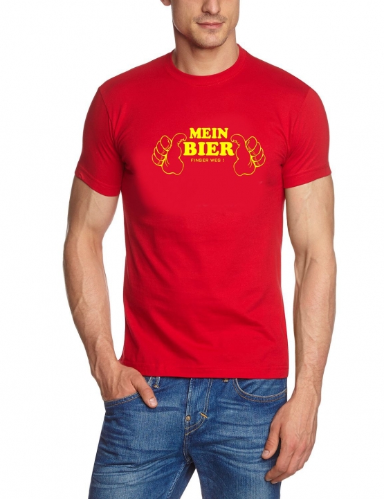 Mein Bier - Finger weg ! T-Shirt  S M L XL 2XL 3XL 4XL 5XL