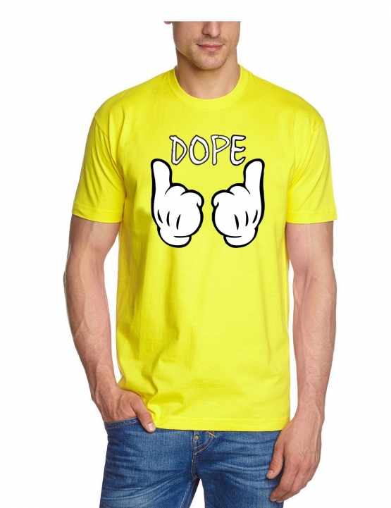 DOPE cartoon hands T-Shirt  S M L XL 2XL 3XL 4XL 5XL