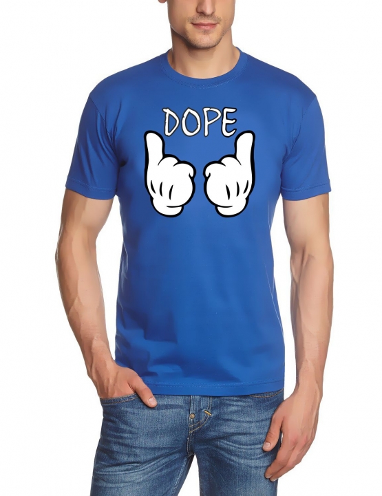 DOPE cartoon hands T-Shirt  S M L XL 2XL 3XL 4XL 5XL