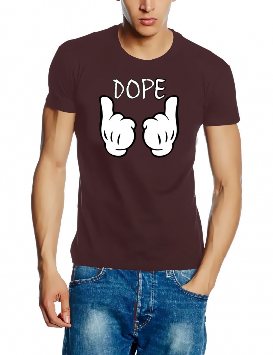 DOPE cartoon hands T-Shirt  S M L XL 2XL 3XL 4XL 5XL