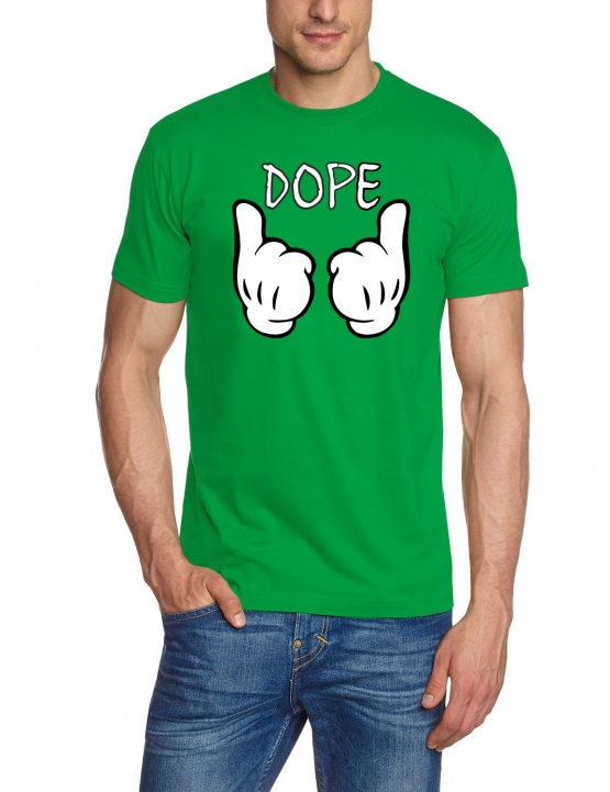 DOPE cartoon hands T-Shirt  S M L XL 2XL 3XL 4XL 5XL