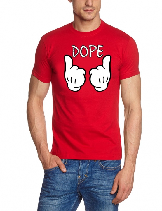 DOPE cartoon hands T-Shirt  S M L XL 2XL 3XL 4XL 5XL