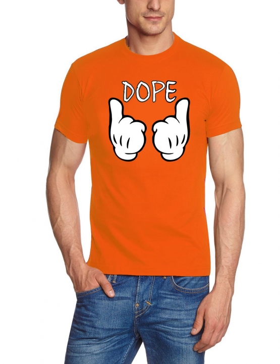 DOPE cartoon hands T-Shirt  S M L XL 2XL 3XL 4XL 5XL