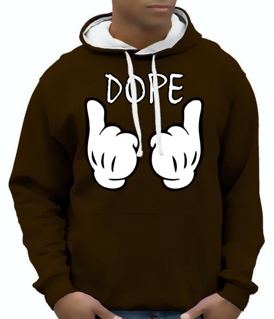 DOPE cartoon hands Hoodie Sweatshirt mit Kapuze Hoodie Sweater S