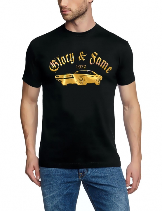 DODGE CHARGER CHALLANGER 1970 Glory & Fame T-Shirt div. Farben S