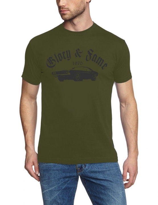 DODGE CHARGER CHALLANGER 1970 Glory & Fame T-Shirt div. Farben S