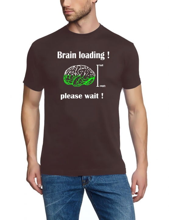 Brain Loading !  please wait ! T-Shirt  S M L XL 2XL 3XL 4XL 5XL