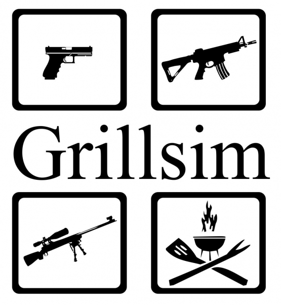 GRILLSIM Airsoft T-Shirt  S M L XL 2XL 3XL 4XL 5XL