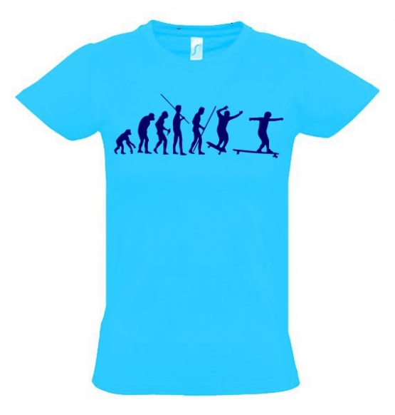 Longboard Evolution Kinder T-Shirt Kids Gr.128 - 164 cm