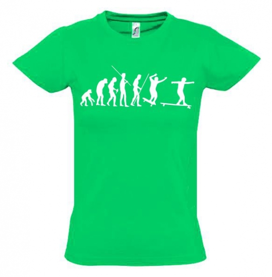 Longboard Evolution Kinder T-Shirt Kids Gr.128 - 164 cm