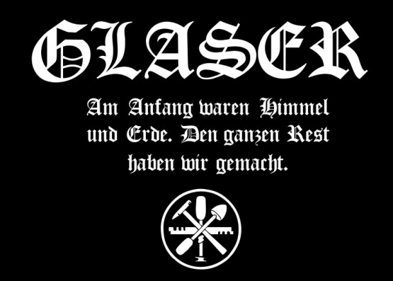 GLASER T-Shirt S M L XL 2XL 3XL 4XL 5XL