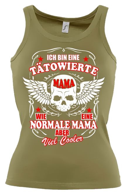 Ich bin eine tätowierte Mama, wie eine normale Mama. Aber viel c