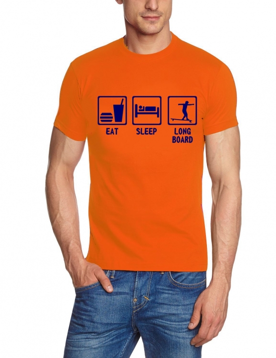 EAT, SLEEP, LONGBOARD ! T-Shirt  S M L XL 2XL 3XL 4XL 5XL