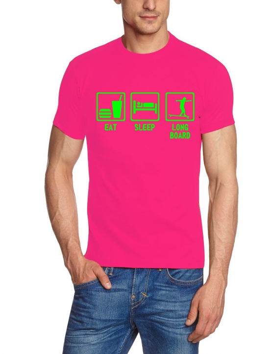 EAT, SLEEP, LONGBOARD ! T-Shirt  S M L XL 2XL 3XL 4XL 5XL