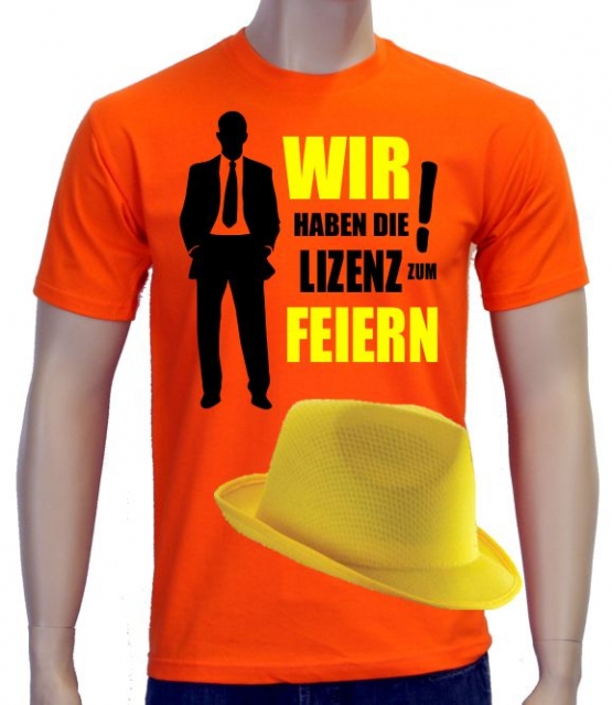 WIR HABEN DIE LIZENZ ZUM FEIERN ! ABI ABSCHLUSS JGA Junggesellen