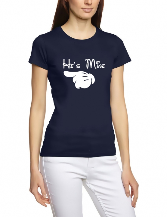 She´s mine & He´s mine - Pärchen T-Shirts  Damen und