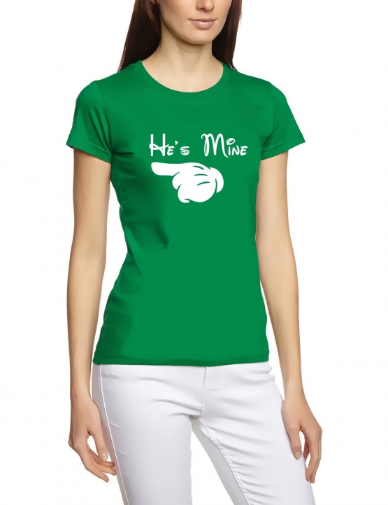 She´s mine & He´s mine - Pärchen T-Shirts  Damen und