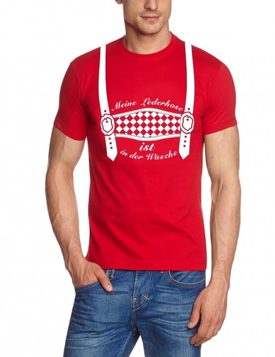 Meine Lederhose ist in der Wäsche ! Oktoberfest Tracht T-Shirt