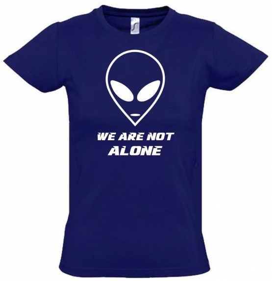 We are not alone ! Alien Kinder T-Shirt Kids Gr.128 - 164 cm