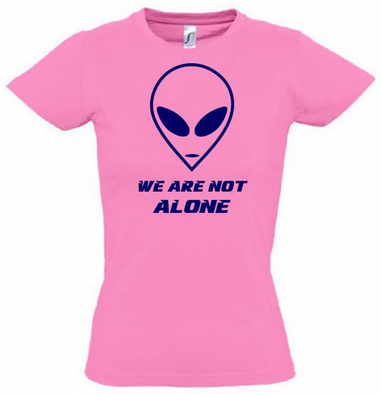 We are not alone ! Alien Kinder T-Shirt Kids Gr.128 - 164 cm