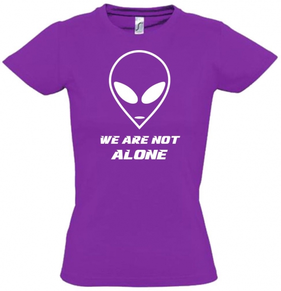 We are not alone ! Alien Kinder T-Shirt Kids Gr.128 - 164 cm