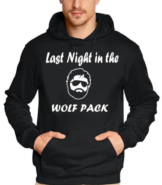 Last night in the Wolfpack ! JGA Hoodie Sweatshirt mit Kapuze Ju