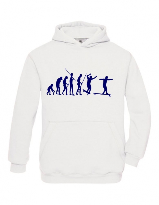 Longboard Evolution Kinder Sweatshirt mit Kapuze HOODIE Kids Gr.