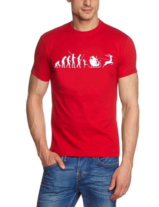 Weihnachten Evolution X-MAS EVO T-Shirt , Langarm oder Sweatshir