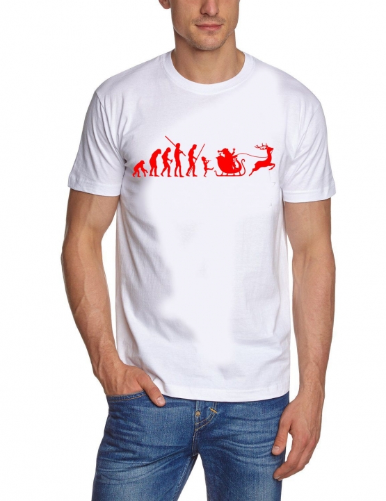 Weihnachten Evolution X-MAS EVO T-Shirt , Langarm oder Sweatshir