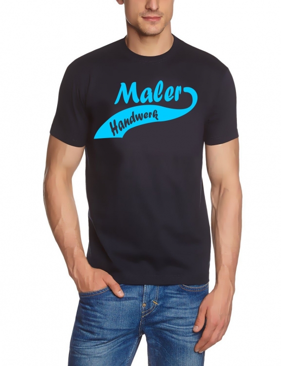 MALER HANDWERK T-Shirt oder Kapuzensweatshirt, viele Farben Gr.S