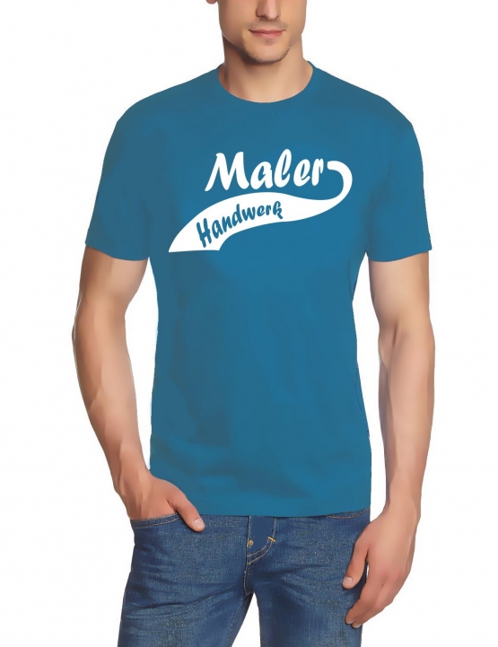 MALER HANDWERK T-Shirt oder Kapuzensweatshirt, viele Farben Gr.S