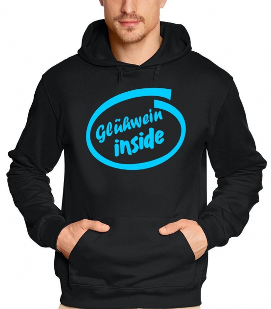 Glühwein Inside ! Weihnachtsfeier T-Shirt , Langarm oder Sweatsh