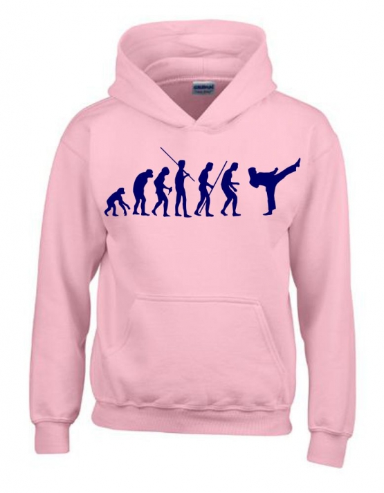 KARATE Evolution Kinder Sweatshirt mit Kapuze HOODIE Kids Gr.128