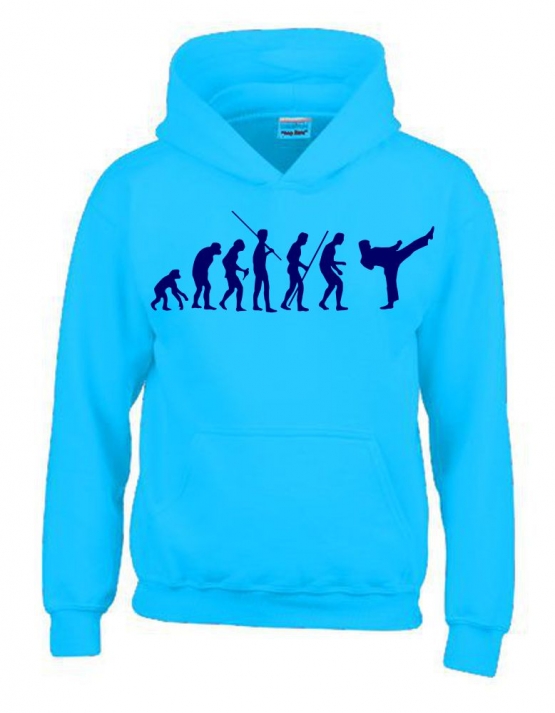 KARATE Evolution Kinder Sweatshirt mit Kapuze HOODIE Kids Gr.128