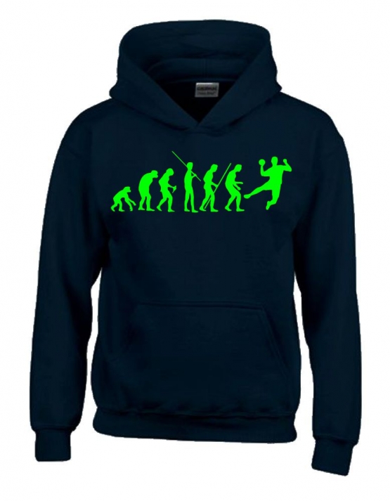 HANDBALL Evolution Kinder Sweatshirt mit Kapuze HOODIE Kids Gr.1