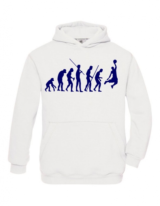 BASKETBALL Evolution Kinder Sweatshirt mit Kapuze HOODIE Kids Gr