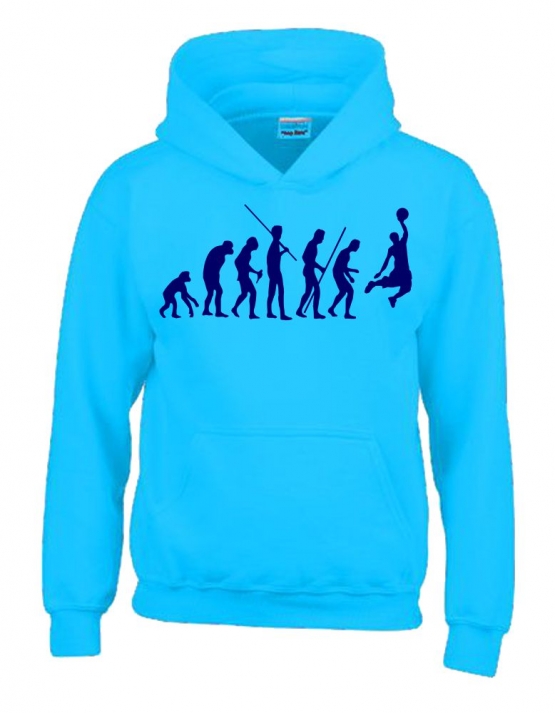 BASKETBALL Evolution Kinder Sweatshirt mit Kapuze HOODIE Kids Gr