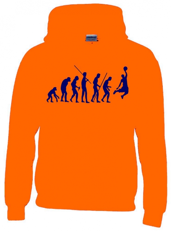 BASKETBALL Evolution Kinder Sweatshirt mit Kapuze HOODIE Kids Gr