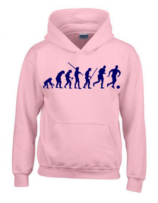 FUSSBALL Evolution Kinder Sweatshirt mit Kapuze HOODIE Kids Gr.1