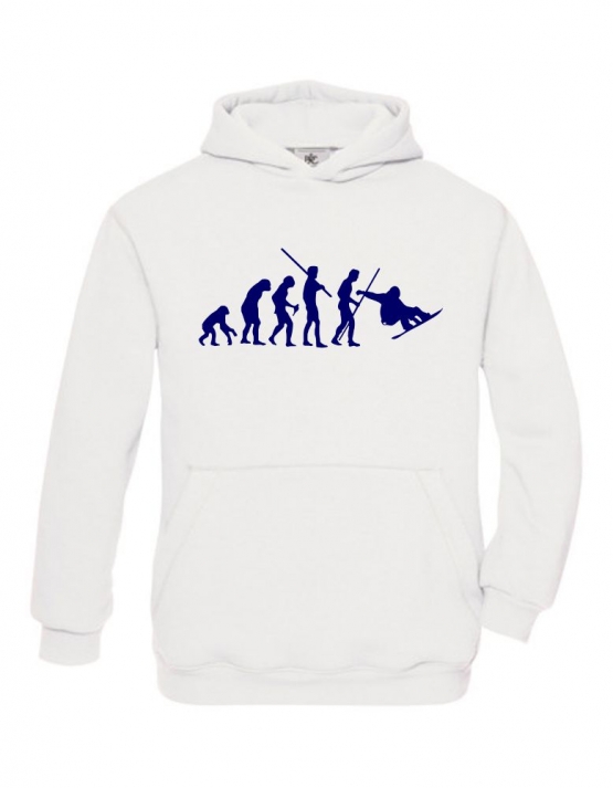 SNOWBOARD Evolution Kinder Sweatshirt mit Kapuze HOODIE Kids Gr.