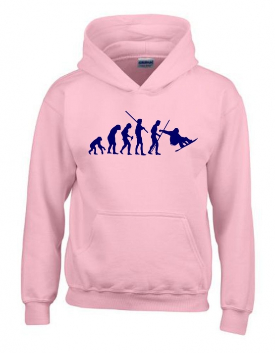 SNOWBOARD Evolution Kinder Sweatshirt mit Kapuze HOODIE Kids Gr.