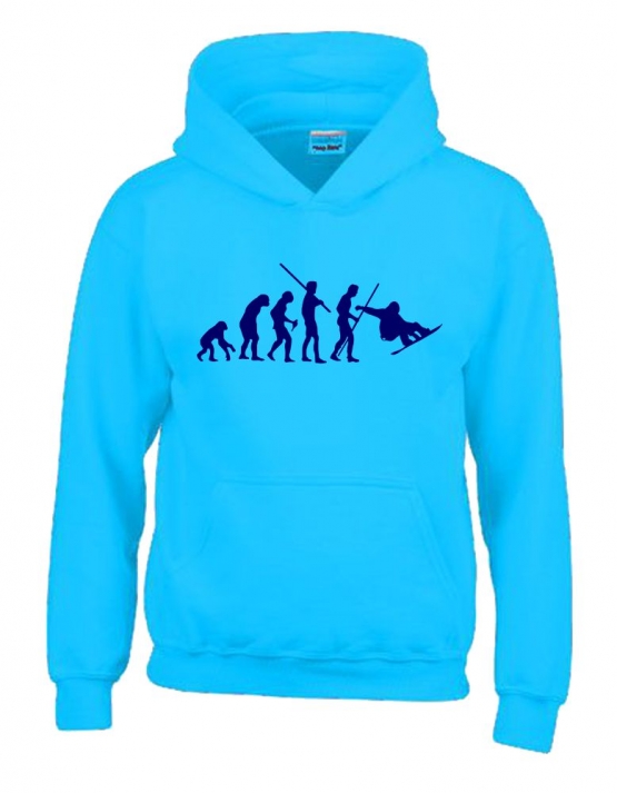 SNOWBOARD Evolution Kinder Sweatshirt mit Kapuze HOODIE Kids Gr.