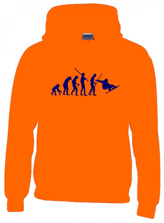 SNOWBOARD Evolution Kinder Sweatshirt mit Kapuze HOODIE Kids Gr.