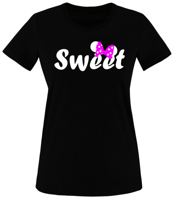 SWEET & HEART T-Shirt für Paare Liebe Love T-Shirt Damen und Her